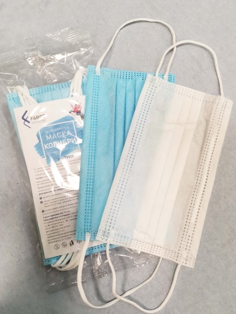 Маска гигиеническая Колибри (фасовка по 3 шт.)